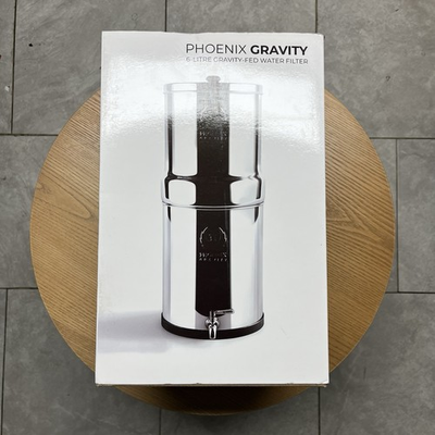 #ad #ad Phoenix Gravity Counter Stainless Steel Gravity Water Filter System 1.5 Gallon $129.95