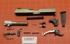 S&W SW9VE Parts Lot - Upper Slide And Parts rebuild / repair dirty