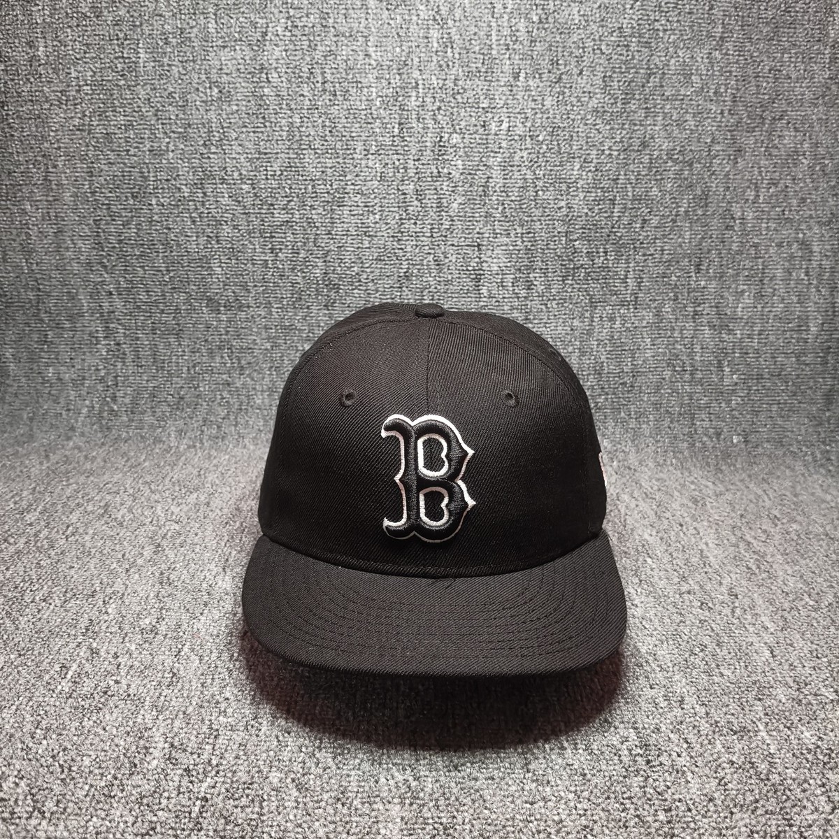 New Era Boston Red Sox Black Snapback Cap Hat MLB