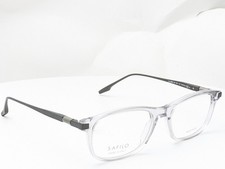 Safilo Calibro 04 KB7 Crystal Gray Men's Eyeglasses Frames 54-18-145