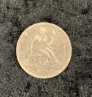 Photo of a 1890-P Seated Liberty Dime from an eBay listing that sold on Jul 20, 2026