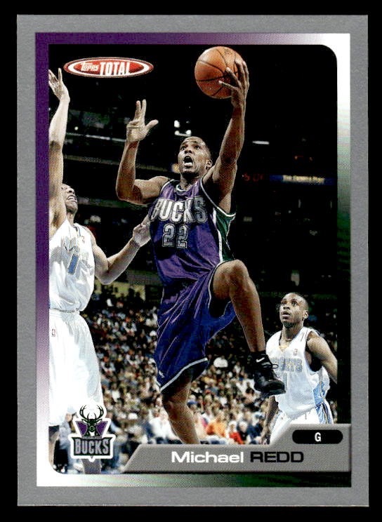 Michael Redd 2005-06 Topps Total Silver #65 Milwaukee Bucks ESE
