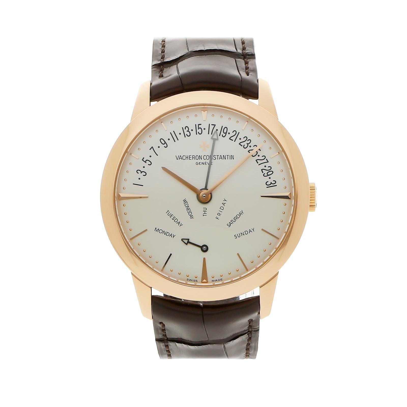 Vacheron Constantin Patrimony Retrograde Day-Date Auto Rose Gold 86020/000R-9239