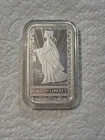 LADY Of LIBERTY 1 Troy Ounce Fine .999 Silver Bar Sealed. Beautiful PAMP