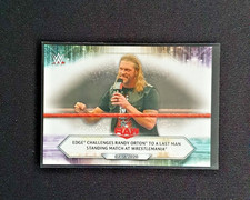Topps WWE Wrestling 2021 - Edge challanges Randy Orton for a Last Man Standing