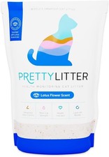 Pretty Litter Health Monitoring Cat Litter, Non-Clumping Crystal Litter, 6 LB,
