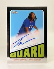 2023-24 Topps Chrome #TA-TMA TERANCE MANN 1972 Topps Auto