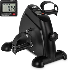 Mini Exercise Bike,  under Desk Bike Pedal Exerciser Foot Cycle Arm & Leg Pedal