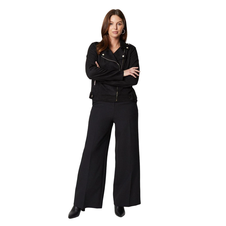 Principles  Chaqueta de Motero de Ante Reforzado para Mujer (DH7253) - Imagen 3 de 3