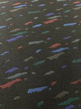 Retro Lemans Confetti Recaro Fabric Foam Backed 1m X 1600mm