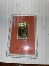 20 G Gold Bar - Valcambi Suisse - 999.9 Fine in Assay