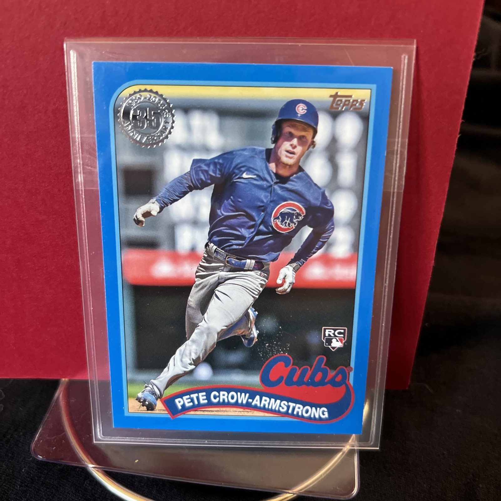 2024 Topps - 1989 Topps Pete Crow-Armstrong Rookie Blue (RC) #89B2-5 Cubs