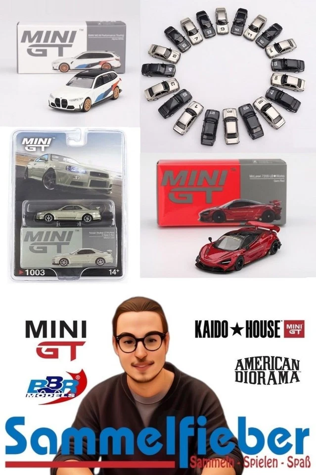 Mini GT, Kaido House & BBR Models - Diecast Verkaufsstream by sammel-fieber