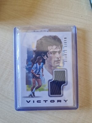  Mario Kempes 2025 Futera Victory GAME WORN Relic 05/05 Argentina Legend Rare