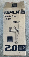 NEW iWalk 2.0 Hands Free Crutch Adjustable Mobility Device