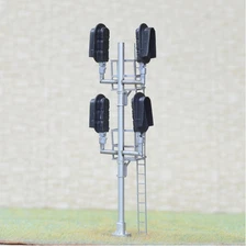1 x model railroad HO scale Darth Vader signal 4 Heads snowshield signal #P4