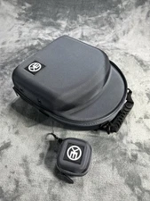 3K Hard Shell Baseball Cap Carrier Case Portable Storage Bag Zipper + Extra NEW