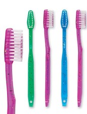 28 Kids Prepasted Toothbrushes Individually Wrapped - Bubblegum Disposable To...