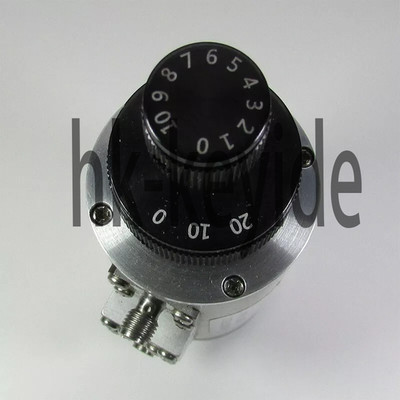 1X RF Adjustable Step Attenuator Used For JFW 50DR-055 DC-2GHz 0-30dB 1dB 2W SMA