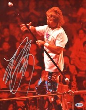 Yoshi-Hashi Signed 11x14 Photo BAS Beckett COA New Japan Pro Wrestling Picture 4
