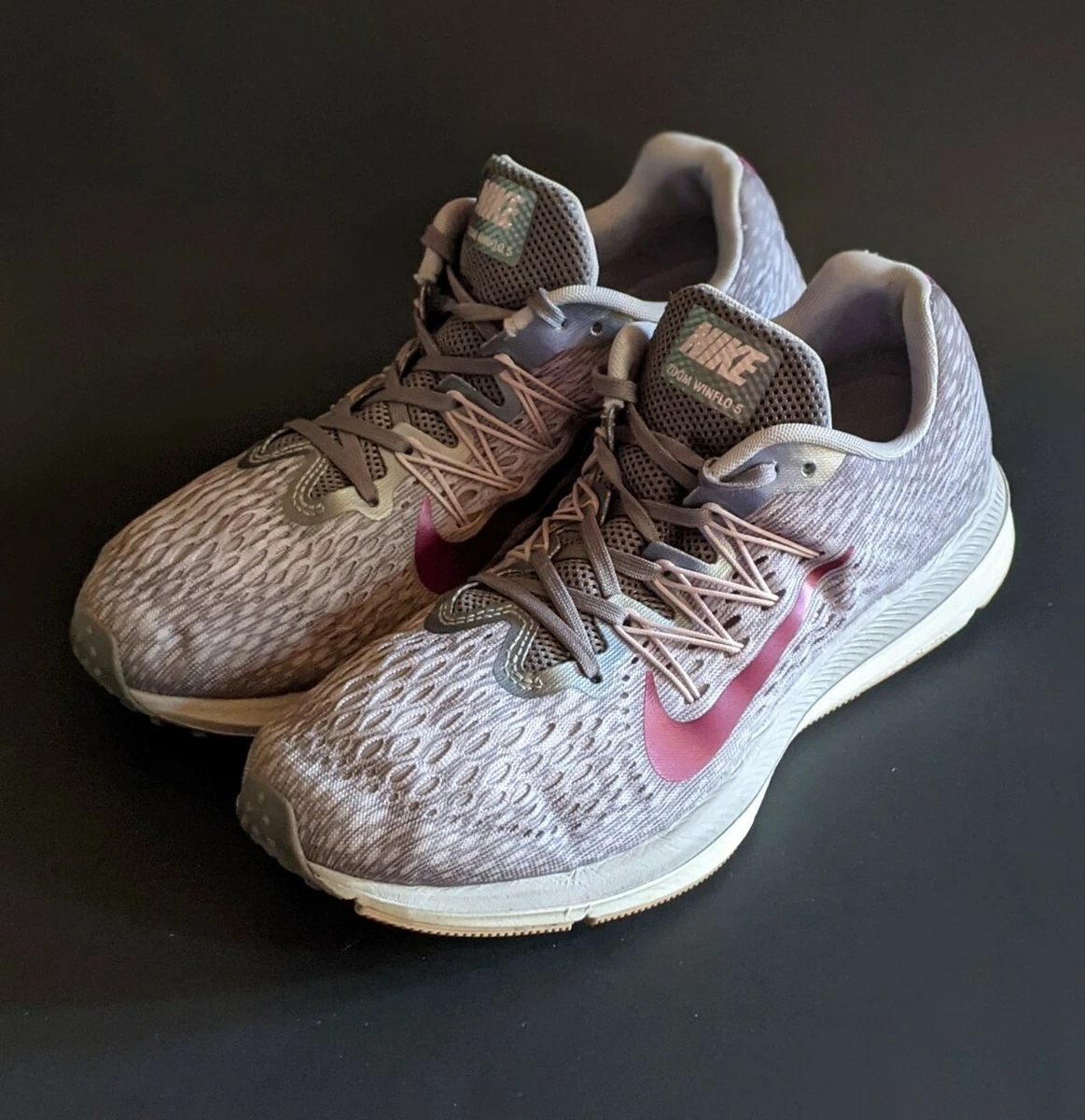 Womens nike zoom winflo 5 gunsmoke true best sale berry