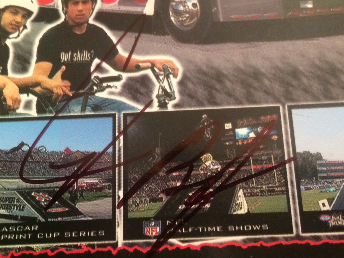 The Hell On Wheels Trilogy Tour BMX Riders Autographs SC Action