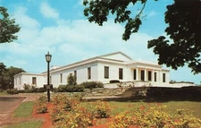 Postcard Clark Art Institute Williamstown Massachusetts