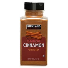 Kirkland Signature Organic Ground Saigon Cinnamon, 10.7 Ounce