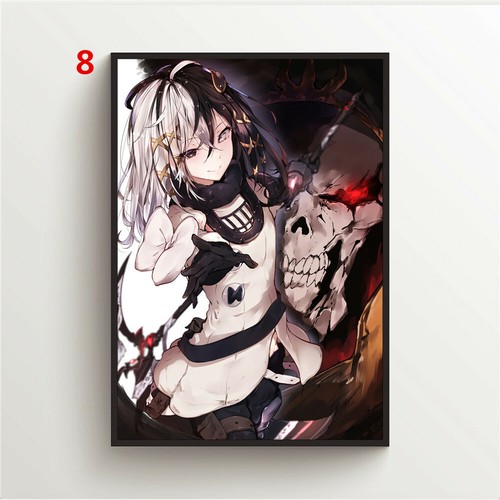 Overlord Narberal Evileye Zesshi Anime Poster Picture Bar Shop Door Wall Decor - Picture 15 of 16