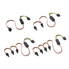 8Pin to Molex 4Pin HDD Extension Power Adapter Cable 12V To 5V Step Down