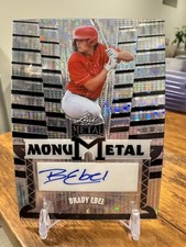 2024 Leaf Metal Baseball Brady Ebel Prospect RC Auto #/8 SSP🔥📈
