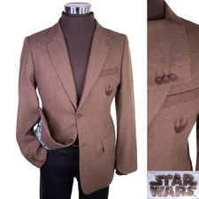 Star Wars Chewbacca M (40) Suit Jacket By Robe Factory Brown Blazer Sports Coat