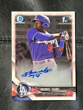 IBANDEL ISABEL 2018 Bowman Chrome Auto 1st