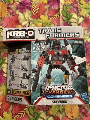 Transformers Superion/ KRE-O Micro Changers Combiners / Hasbro / Sealedme