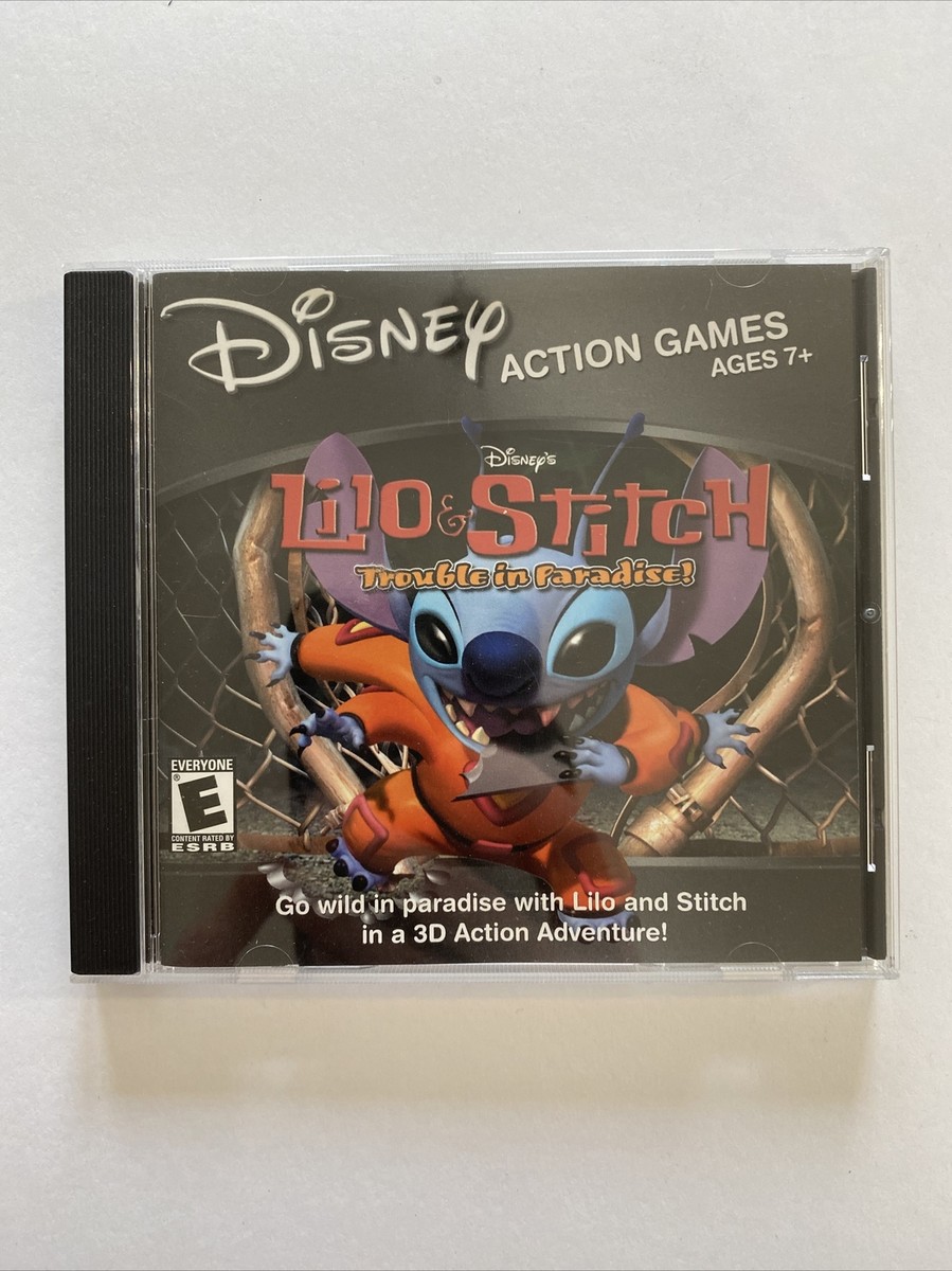 Lilo & Stitch: Trouble in Paradise (PC, 2002) Windows 95/98