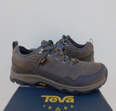 TEVA BROWN RIVA RP WATERPROOF LEATHER HIKING BOOTS, MEN US 10/ EUR 43 ~NIB