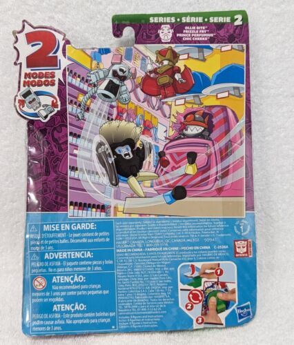 Transformers BOTBOTS Series 2 Swag Stylers Make-Up Frizzle Fry Chic Cheeks 8pc - Picture 2 of 3
