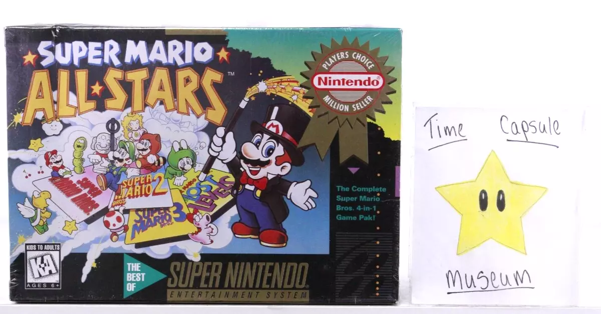 Super mario all stars nes 2025
