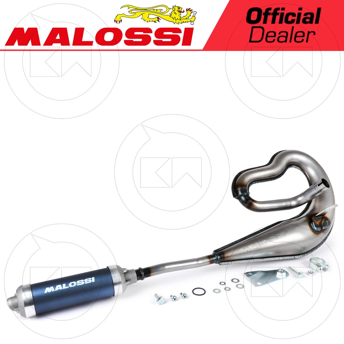 MALOSSI TOO BAD SCARICO MARMITTA ESPANSIONE PER PIAGGIO SI SUPER