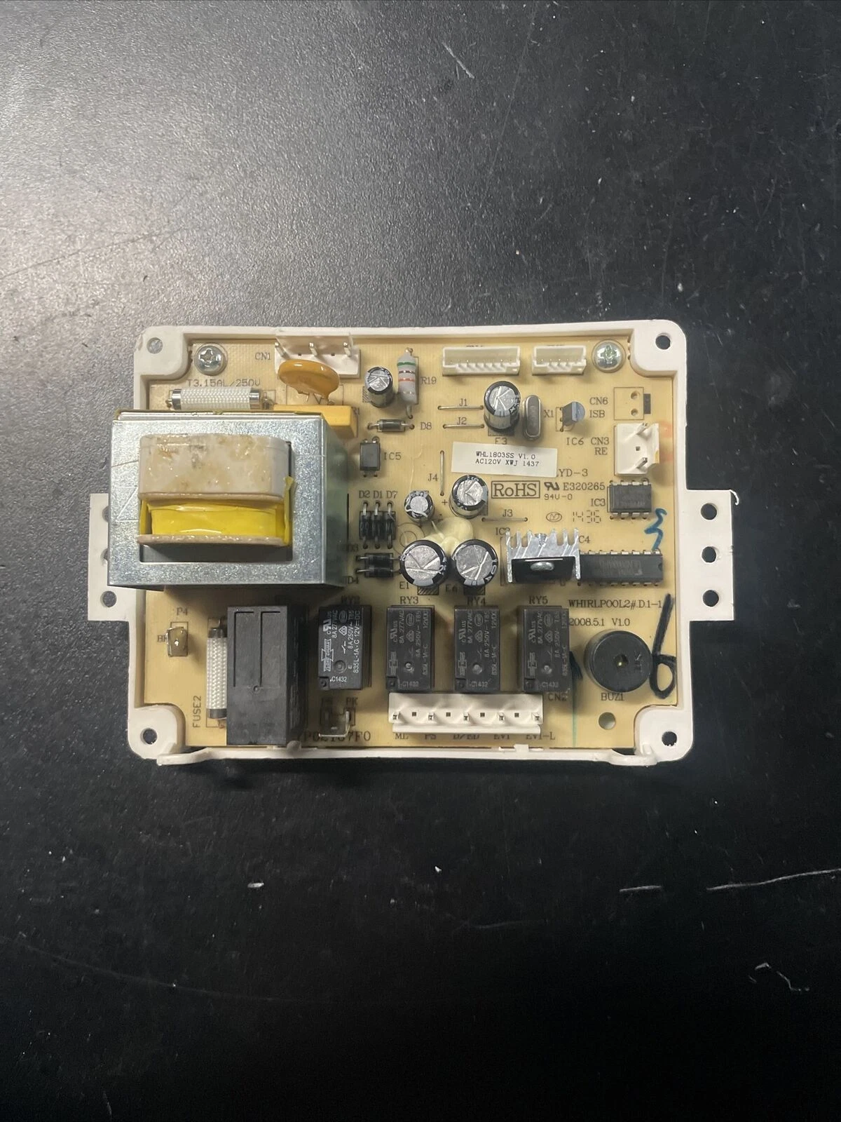 E320265 Microwave Control Board WHL1803SS |KM1608
Opens in a new window or tab