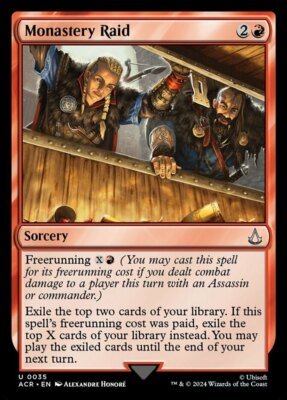 best cards assassin's creed mtg in Universes Beyond: NM-Mint, English MTG Regular Monastery