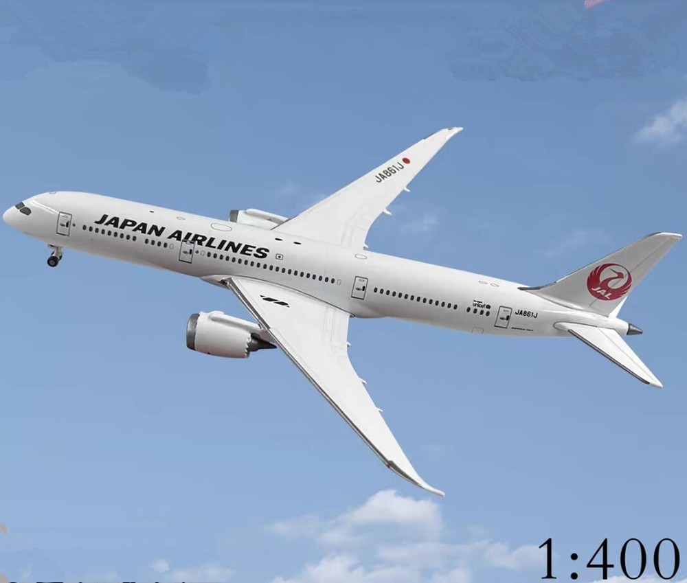 1:400 JAL Japan Airlines Boeing B787-9 passenger jet JA861J