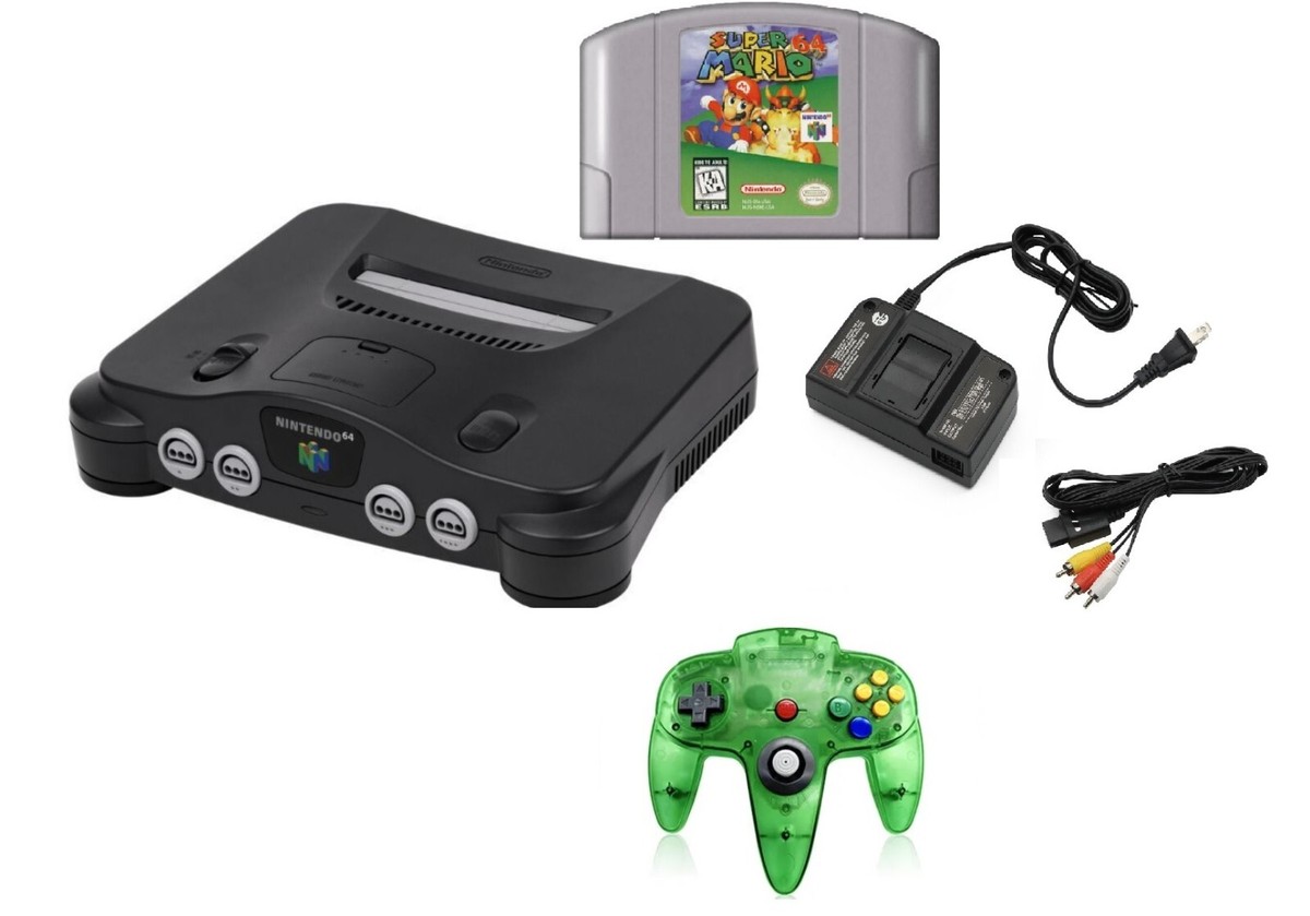 REFURBISHED N64 Nintendo 64 Console - CHOOSE BUNDLE! Mario, Mario