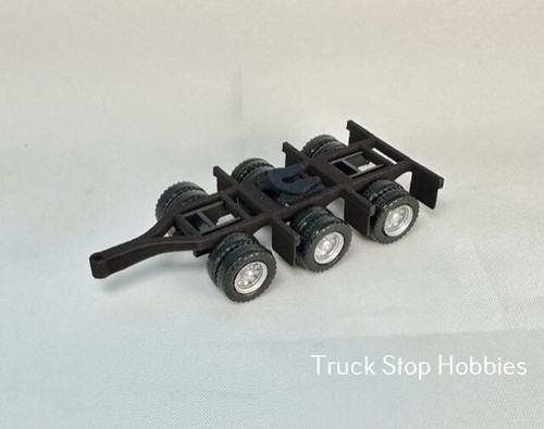 HO 1:87 Promotex # 5399N Triple Axle Converter Truck Dolly w/long drawbar - Picture 2 of 3