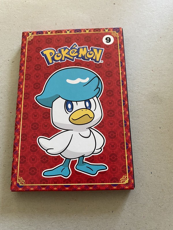 McDonalds Happy Meal Unopened Pokemon Card Set #9
