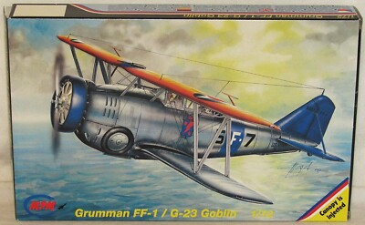 MPM Limited Edition #72075 Grumman FF-1/G-23 Goblin 1:72 Scale Open Box - NOS