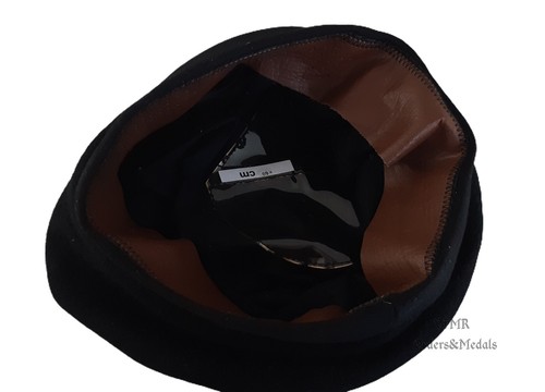 Wehrmacht black beret for officers of the Panzertruppe 60 - Picture 2 of 2