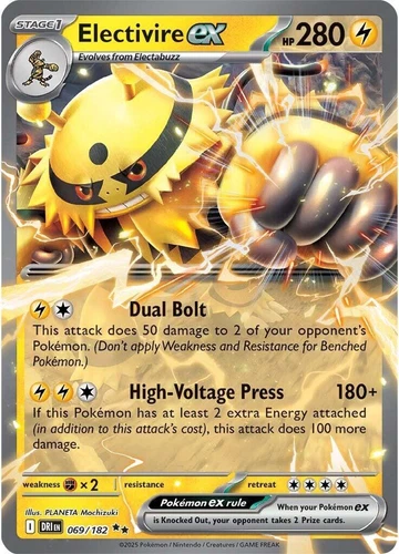 Electivire Ex 069/182 Sv10: Destined Rivals