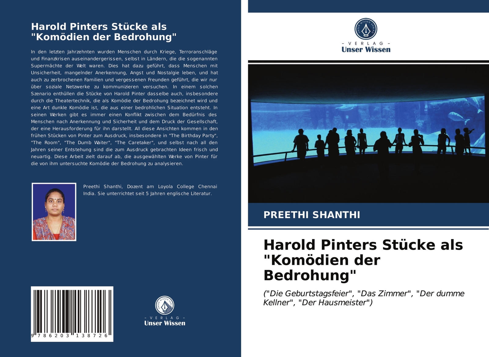 Harold Pinters Stücke Als Komödien Der Bedrohung | Preethi Shanthi |