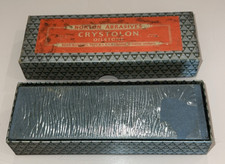 Vintage UNUSED 6 Boxed Norton Crystolon Oilst...